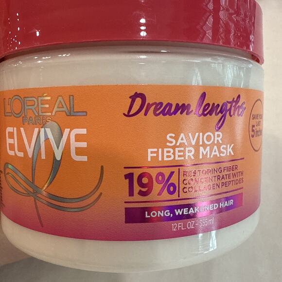 L'Oreal Paris Elvive Dream Lengths Shampoo & Conditioner , Heat Spray & Mask Kit - Picture 3 of 4